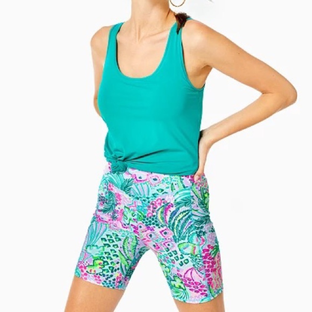 NWT Lilly Pulitzer weekender high rise bike shorts